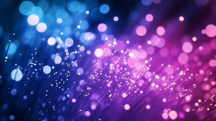 Abstract particles of optical fiber