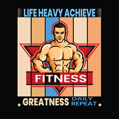 Bold Gym T-Shirt Designs for Fitness Enthusiasts