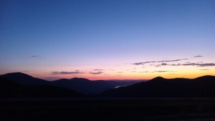 Obraz premium Sunset in the sierras