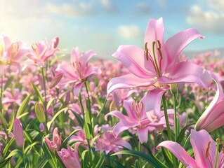 Obraz premium flower, pink, nature, plant, lily, spring, beauty, blossom, garden, bloom, flowers, petal, flora, isolated, white, floral, beautiful, purple, macro, leaf, orchid, summer, magnolia, bouquet, petals