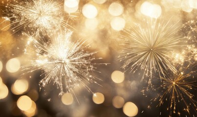 Fototapeta premium A firework display with a lot of bright colors and a lot of fireworks