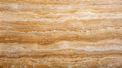 Travertine surface in brown and light brown colors