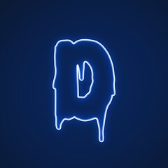 Logo and wallpaper design with English letters