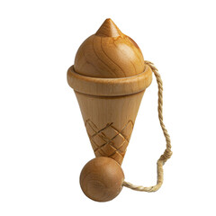 Wooden Ice Cream Cone Shape Kendama Toy