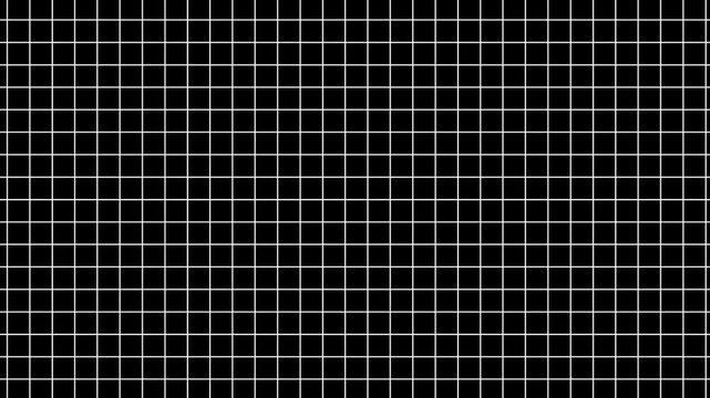 black grid motion background moving grid animation