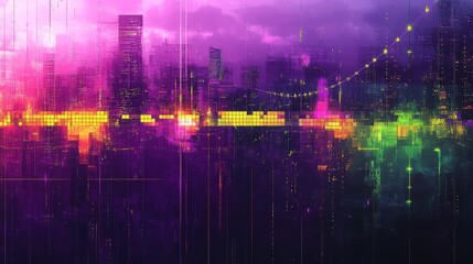 Fototapeta premium Regret avoidance in portfolio rebalancing Professional stock illustration