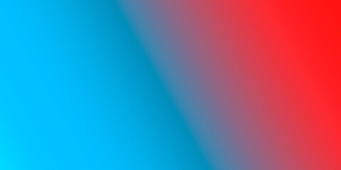 Abstract red and blue gradient background 