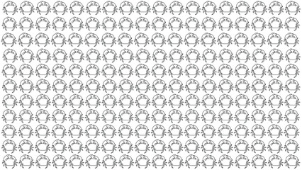 Crab(Kakra )abstract pattern background vector texture and Kakra vector background