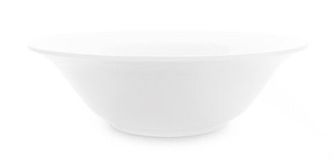 empty bowl isolated on white background
