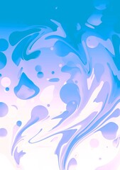 abstract blue background with waves