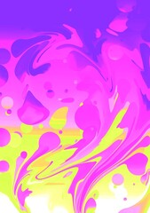 abstract background with butterflies