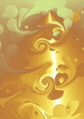 abstract background with swirls