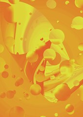 orange juice splash