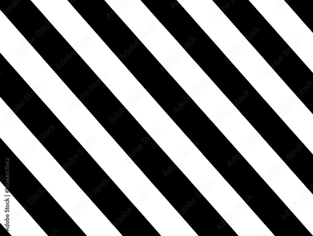 Poster minimalist black and white diagonal stripe pattern design with striking visual contrast