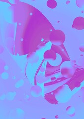 Bubblegum background 