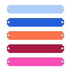 Obraz premium lower third bar design template