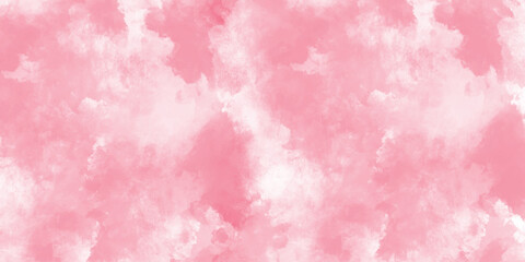 abstract watercolor background with splashes. Pink color Texture in white paper. Abstract illustrator Texture. Pink background.