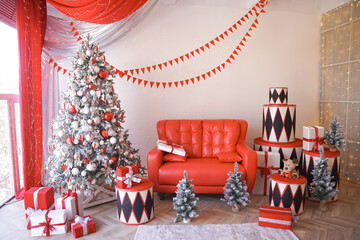 christmas table decoration