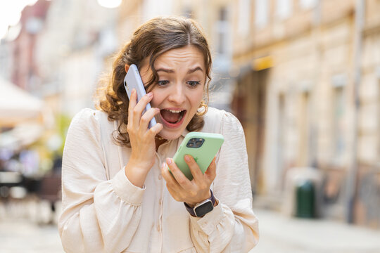 On Phone Rushing Smartphone Furious Yelling Images – Browse 21,476 Stock Photos, Vectors ...