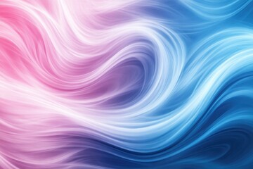 Obraz premium Abstract design featuring wavy lines on a blue and pink background