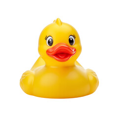 Adorable Rubber Yellow Duck Toy for Playful Bath Time Fun