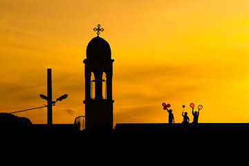 Mor Yuhanon Dilimiyo Assyrian Church in the abandoned village of Killit in Savur District of Mardin Province © kenan