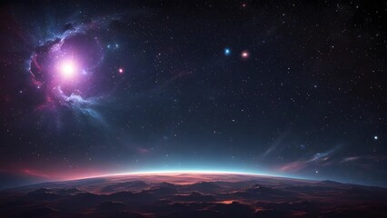 Obraz premium planet in space