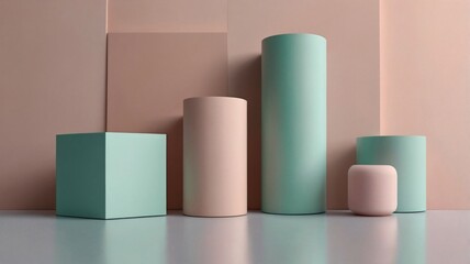 Obraz premium Abstract minimalist design 3