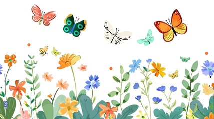 Cute_childrens_cartoon_illustrations_fluttering_but