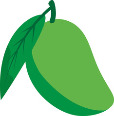 Illustration of Raw Mango