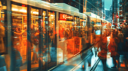 A visual representation of how public transportation affects poverty levels.