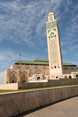 Hassan II Mosque. Casablanca, Morocco.