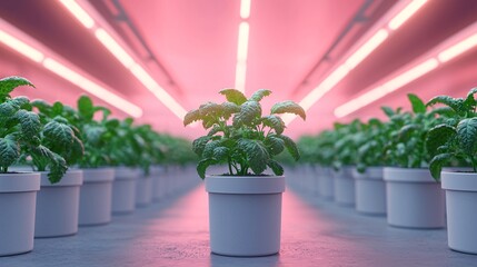 Innovative hydroponic farming exploring the future of indoor plant growth with advanced technology and sustainable practices