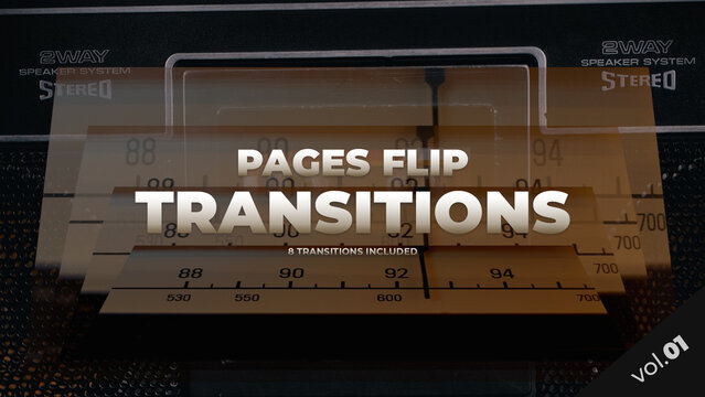 Pages Flip Transitions / vol.01