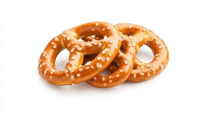 cookies on a white background