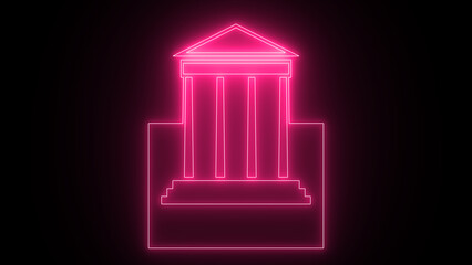 background with neon lines