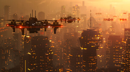 Autonomous Drone Infrastructure Assembly Systems