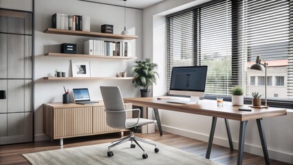 Minimalist Workspace.