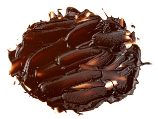 Chocolate spread isolated