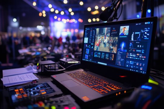 A Technology-Driven Video Production Setup in a Live Event Environment