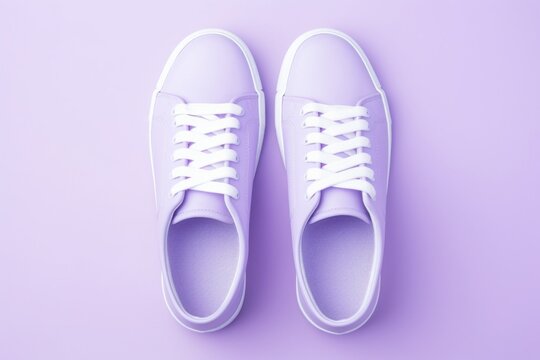 Purple Perfection: The Bold Elegance of Purple Shoes for Your Business, generative ai