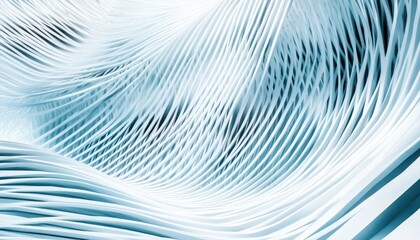 Elegant minimalistic architecture with tilted columns in a serene light-filled space