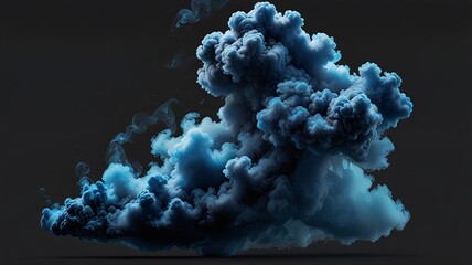 explosion of smoke