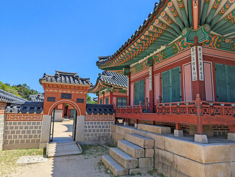 Gyeongbokgung Palace in Seoul South Korea