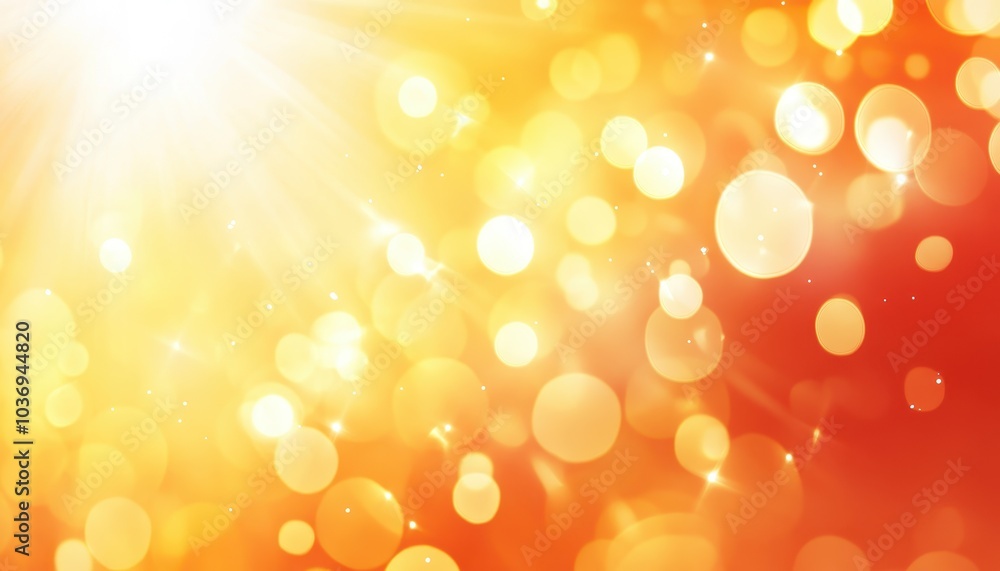 Poster bright and clean abstract background with shimmering particles for events