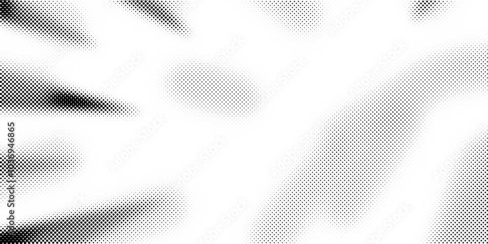 Poster halftone background vector, abstract backdrop design with two tone pattern and copy space for edit y