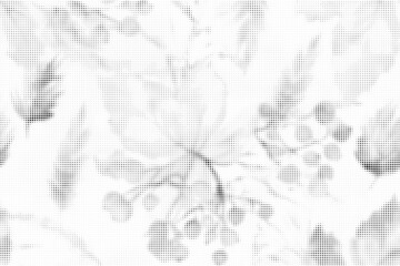 Halftone background vector, abstract backdrop design with two tone pattern and copy space for edit your content	