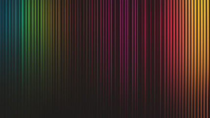 Fototapeta premium Colorful vertical stripes with gradient transitions and dark background