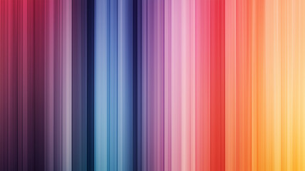 Obraz premium Vertical gradient stripes with a vibrant color spectrum and smooth transitions