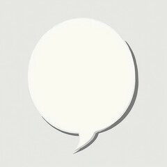 Speech bubble vector design for communication and messaging